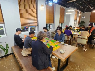 뇌놀이 교구 활동 치매예방- 도시재생사업 선정